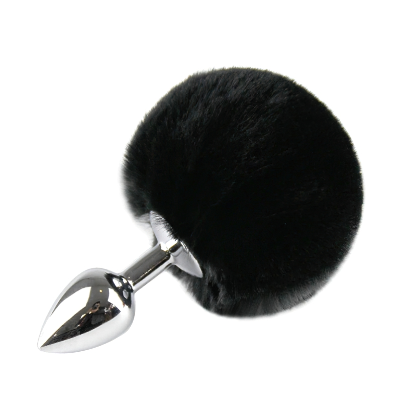 Women's Anal Plug With Fluffy Rabbit Tail / Erotic Anus Masturbator / Sex Toy For Adults - EVE's SECRETS