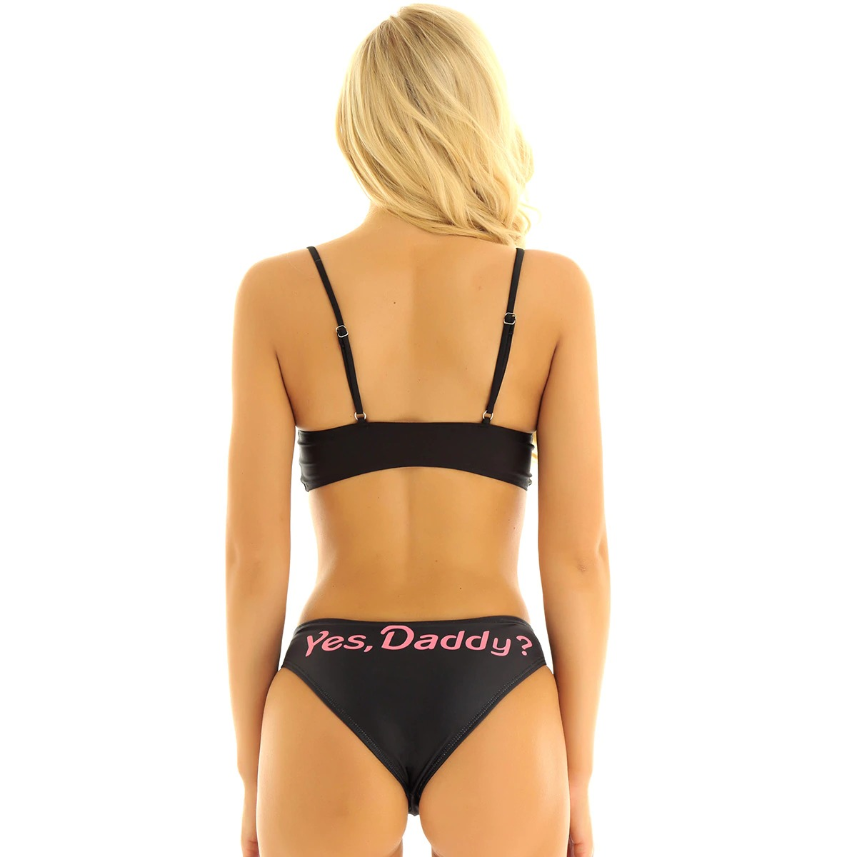 Women's Bikinis Set Straps with Letters / Bra Tops with Low Waist Briefs - EVE's SECRETS