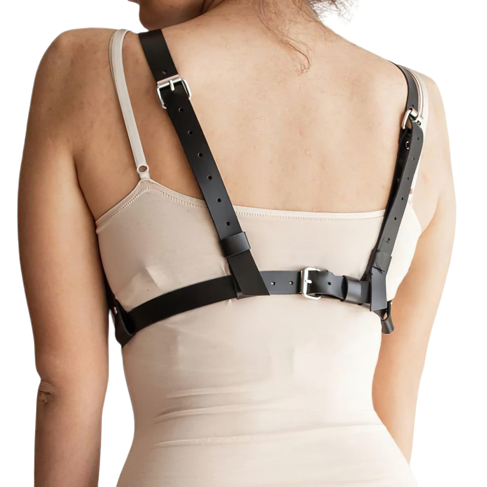 Women's Black Adjustable Bondage Full Body Harness / Sexy Female BDSM Accessories - EVE's SECRETS