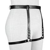 Women's Black Adjustable Bondage Full Body Harness / Sexy Female BDSM Accessories - EVE's SECRETS