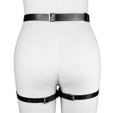 Women's Black Adjustable Bondage Full Body Harness / Sexy Female BDSM Accessories - EVE's SECRETS