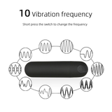 Women's Black Clitoral Stimulator / Erotic G-Spot Vibrator / Adult Mini Sex Toy - EVE's SECRETS