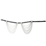 Women's Body Bra Harness With Chain In Fetish Style / Alternative Fashion Belt Chain Accessories - EVE's SECRETS