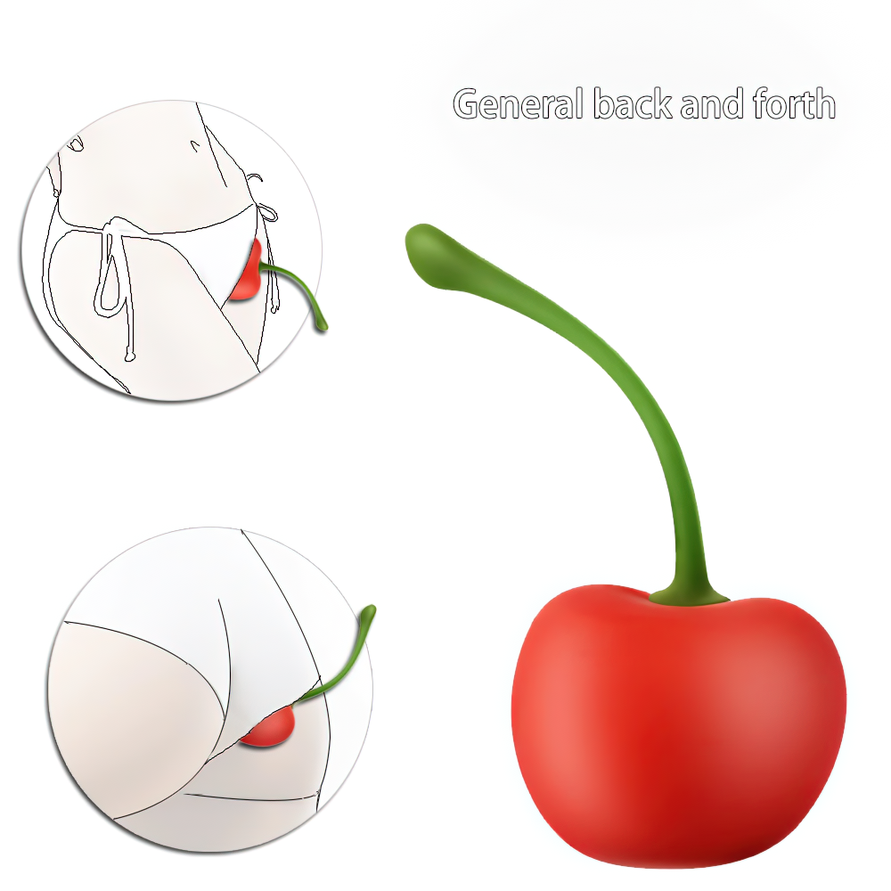 Women's Cherry Design G-Spot Masagger / Female Egg Vibrator / Fruit Clitoral Masturbator - EVE's SECRETS
