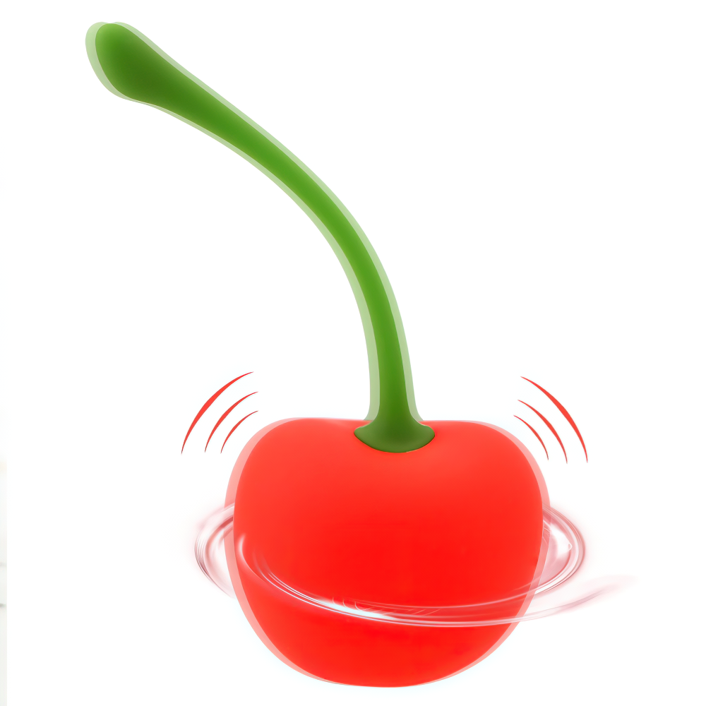 Women's Cherry Design G-Spot Masagger / Female Egg Vibrator / Fruit Clitoral Masturbator - EVE's SECRETS