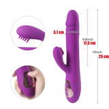 Women's Clitoral Massager / Purple Female Rabbit Vibrator / Silicone Sex Toys For Masturbation - EVE's SECRETS