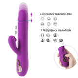 Women's Clitoral Massager / Purple Female Rabbit Vibrator / Silicone Sex Toys For Masturbation - EVE's SECRETS