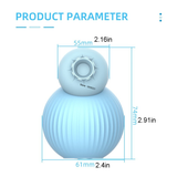 Women's Clitoral Sucking Vibrator / Blue Female Clit Massager / Sex Toys For Stimulation - EVE's SECRETS