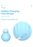 Women's Clitoral Sucking Vibrator / Blue Female Clit Massager / Sex Toys For Stimulation - EVE's SECRETS