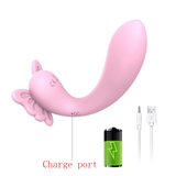 Women's Clitoral Vibrator / Female G-spot Massager / Aesthetic Sex Toy With Butterfly - EVE's SECRETS