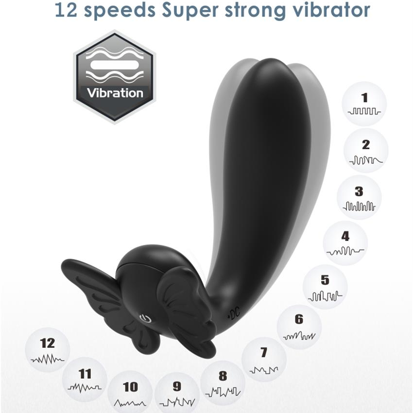 Women's Clitoral Vibrator / Female G-spot Massager / Aesthetic Sex Toy With Butterfly - EVE's SECRETS