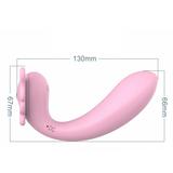 Women's Clitoral Vibrator / Female G-spot Massager / Aesthetic Sex Toy With Butterfly - EVE's SECRETS