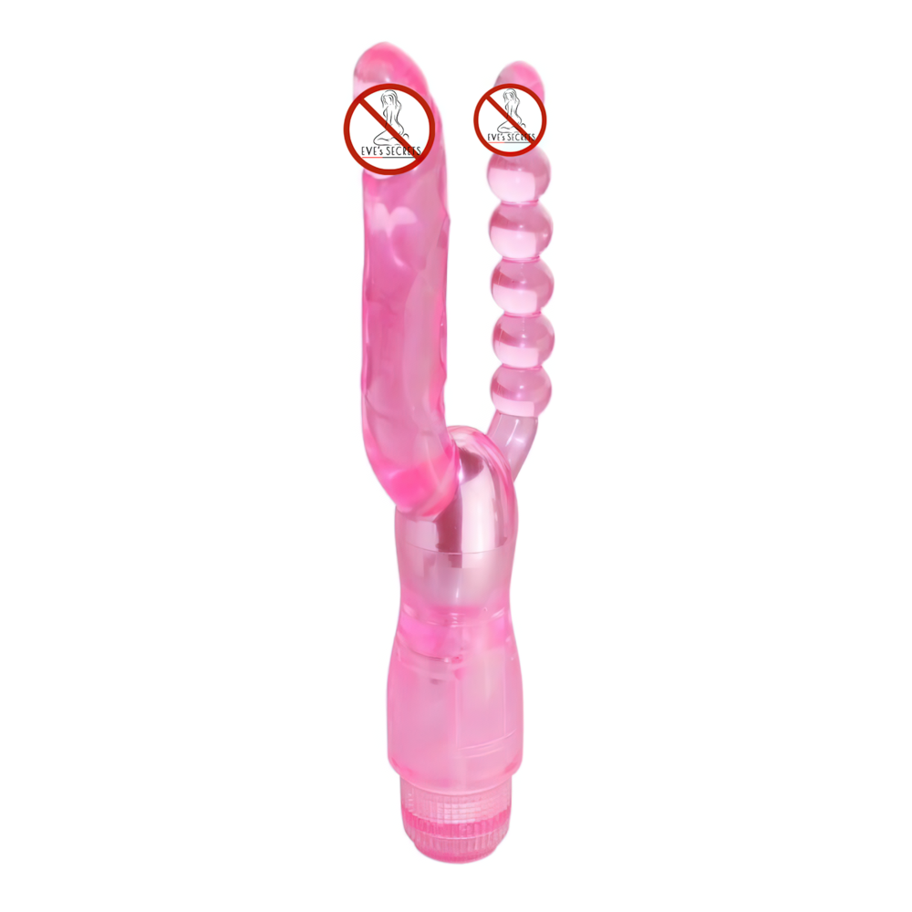 Women's Double Penetration Vibrators / G-Spot Female Masturbators / Clitoral Massager - EVE's SECRETS