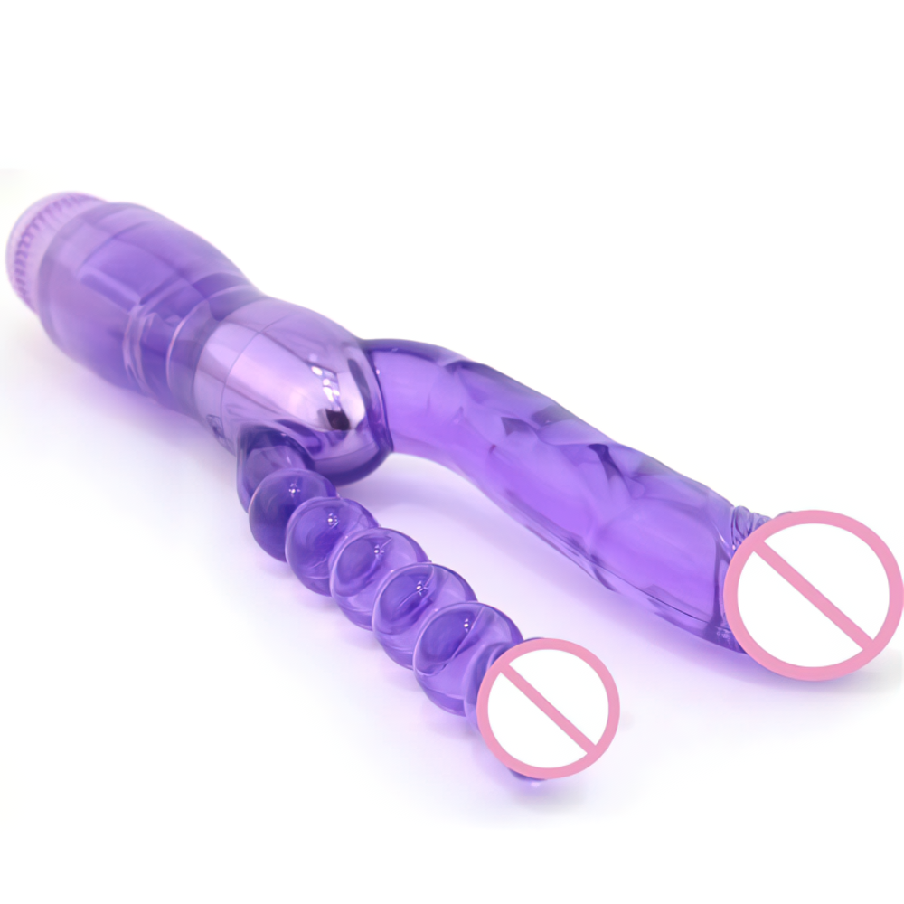 Women's Double Penetration Vibrators / G-Spot Female Masturbators / Clitoral Massager - EVE's SECRETS