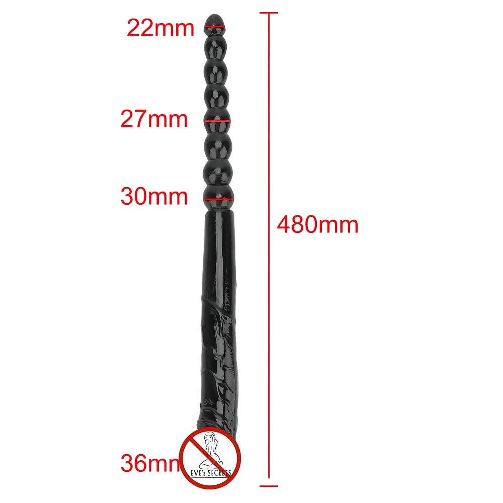 Women's Double-Sided Dildo / Long Anal Sex Toy / Female Deep Penetration Masturbator - EVE's SECRETS
