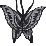Women's Erotic Butterfly Panties / Low-Waist Strappy Thong Panty / Ladies' Sexy Underwear - EVE's SECRETS