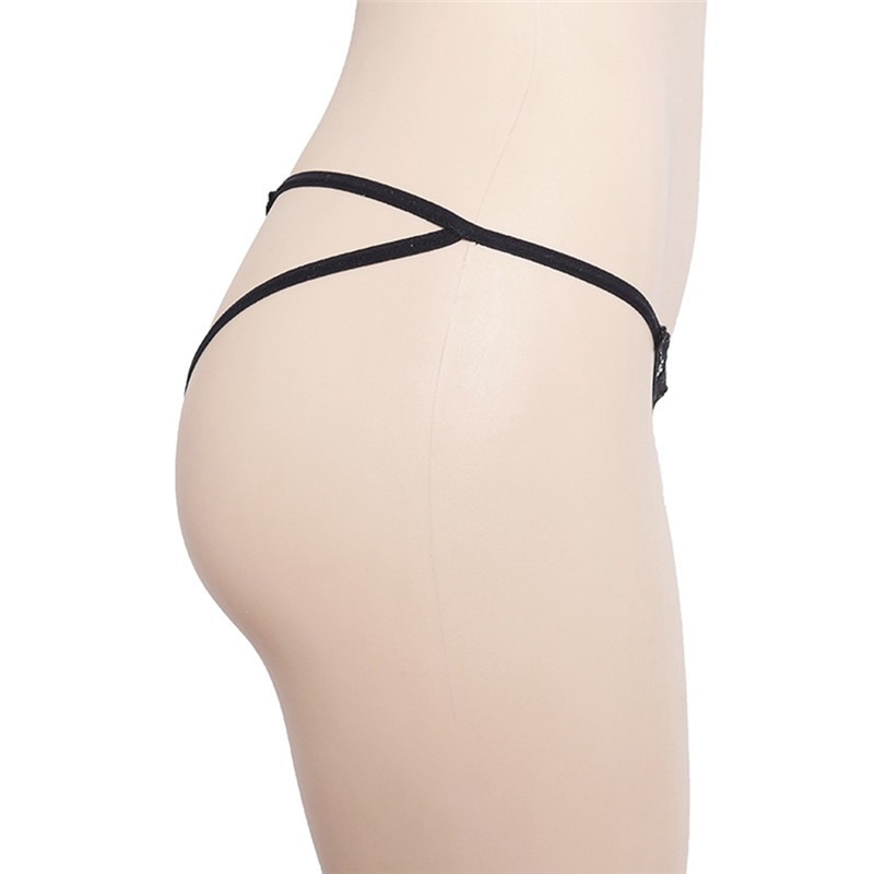 Women's Erotic Butterfly Panties / Low-Waist Strappy Thong Panty / Ladies' Sexy Underwear - EVE's SECRETS