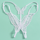 Women's Erotic Butterfly Panties / Low-Waist Strappy Thong Panty / Ladies' Sexy Underwear - EVE's SECRETS