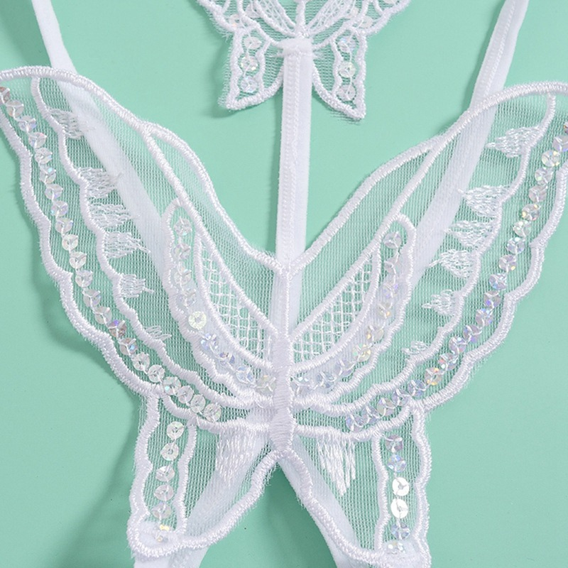 Women's Erotic Butterfly Panties / Low-Waist Strappy Thong Panty / Ladies' Sexy Underwear - EVE's SECRETS