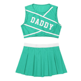 Women's Erotic Costume Cheerleader / Sexy Set Costume / Crop Top and Mini Skirt - EVE's SECRETS