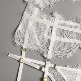 Women's Erotic Hollow Out Transparent Lingerie / Sexy Lady's Bra and Panty Exotic Underwear - EVE's SECRETS