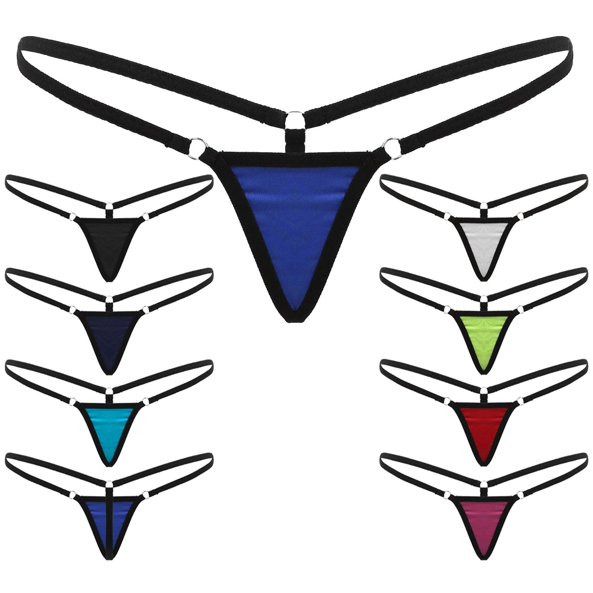 Women's Erotic Mini Lingerie with Low Rise / Sexy Bikini Briefs / Underwear G-String - EVE's SECRETS