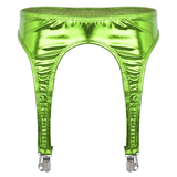 Women's Erotic Shiny Sexy Garter / Adult Underwear with Duck-Mouth Clips - EVE's SECRETS