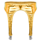 Women's Erotic Shiny Sexy Garter / Adult Underwear with Duck-Mouth Clips - EVE's SECRETS