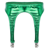 Women's Erotic Shiny Sexy Garter / Adult Underwear with Duck-Mouth Clips - EVE's SECRETS