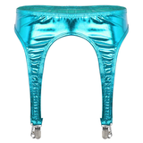 Women's Erotic Shiny Sexy Garter / Adult Underwear with Duck-Mouth Clips - EVE's SECRETS