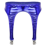 Women's Erotic Shiny Sexy Garter / Adult Underwear with Duck-Mouth Clips - EVE's SECRETS