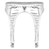 Women's Erotic Shiny Sexy Garter / Adult Underwear with Duck-Mouth Clips - EVE's SECRETS