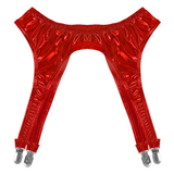 Women's Erotic Shiny Sexy Garter / Adult Underwear with Duck-Mouth Clips - EVE's SECRETS