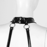 Womens Exotic Bodycon Bodysuit / Open Crotch Sissy Latex Clubwear / Wetlook Leather Lingerie - EVE's SECRETS