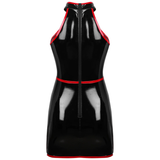 Women's Fashion Wet Look Dress / PU Leather Bodycon Dress / Sexy Black Outfits - EVE's SECRETS