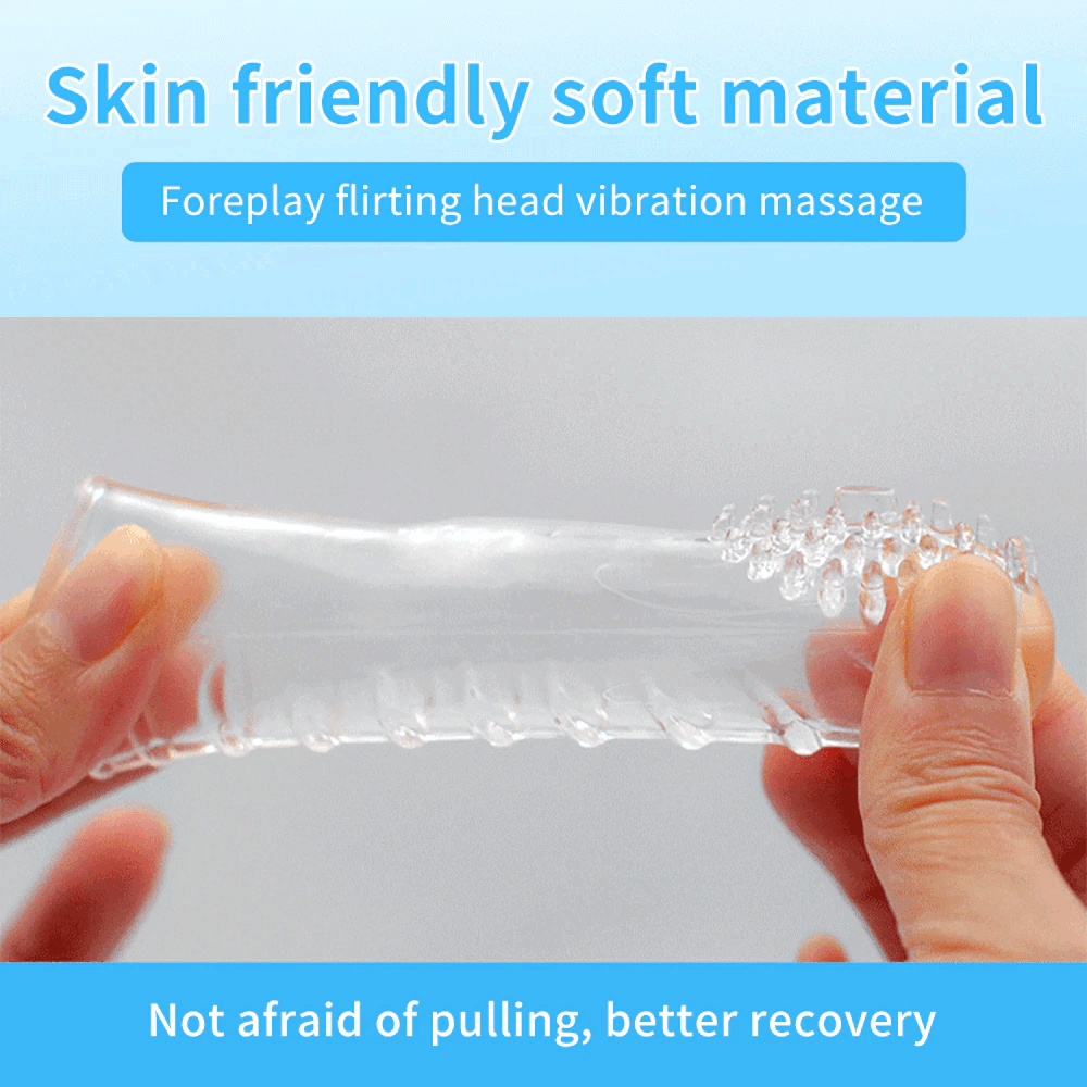 Women's Finger G-Spot Masturbator / Transparent Clitoral Massager / Elastic Female Sex Toys - EVE's SECRETS