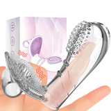 Women's Finger G-Spot Masturbator / Transparent Clitoral Massager / Elastic Female Sex Toys - EVE's SECRETS