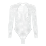 Women's Fishnet Evening Party Catsuit / Sexy Lingerie Bodysuit / Ladies Leotard Jumpsuit - EVE's SECRETS