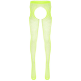Womens Fishnet Fetish Clubwear / Cut Out Footed Apparel / Sexy Party Pantyhose - EVE's SECRETS