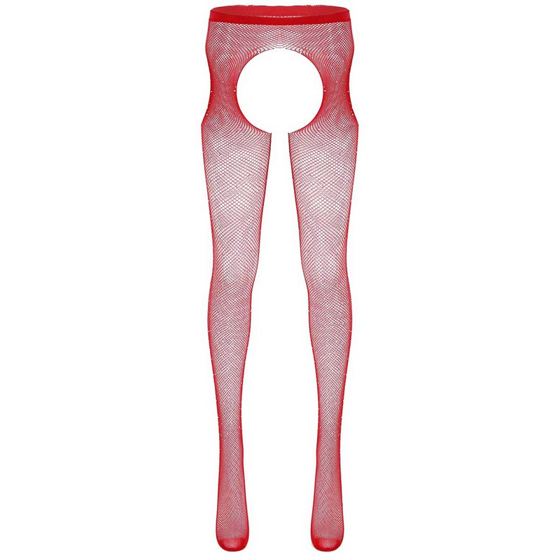 Womens Fishnet Fetish Clubwear / Cut Out Footed Apparel / Sexy Party Pantyhose - EVE's SECRETS