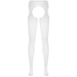 Womens Fishnet Fetish Clubwear / Cut Out Footed Apparel / Sexy Party Pantyhose - EVE's SECRETS