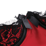 Women's Floral Lace Open Cup T-Back Bodysuit / Erotic Lingerie Nightwear for Lady - EVE's SECRETS