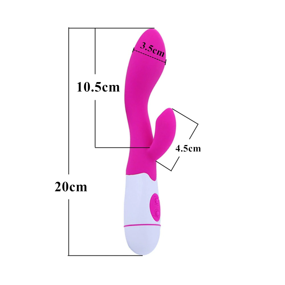 Women's G-Spot Clitoris Stimulator / Adult Silicone Dual Vibrator / Erotic Sex Toy - EVE's SECRETS