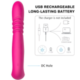 Women's G-Spot Vibrator With Rotation Head / Female Clitoral Massager / Adult Sex Toys - EVE's SECRETS
