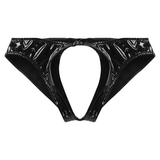 Women's Glossy Crotchless Open-Back Panties / Sexy Low-Rise Briefs / Erotic Underwear for Women - EVE's SECRETS