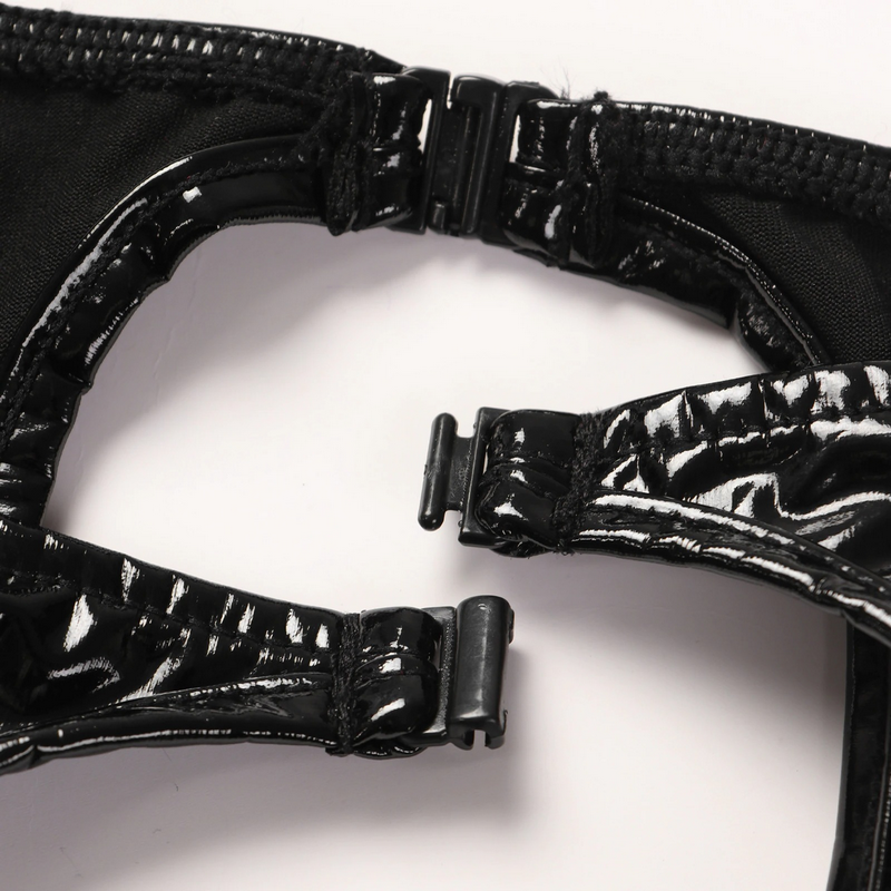 Women's Glossy Crotchless Open-Back Panties / Sexy Low-Rise Briefs / Erotic Underwear for Women - EVE's SECRETS