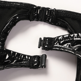 Women's Glossy Crotchless Open-Back Panties / Sexy Low-Rise Briefs / Erotic Underwear for Women - EVE's SECRETS