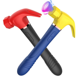 Women's Hammer Style Vibrator with Telescopic Handle / Female Clitoral Suction Masturbator - EVE's SECRETS