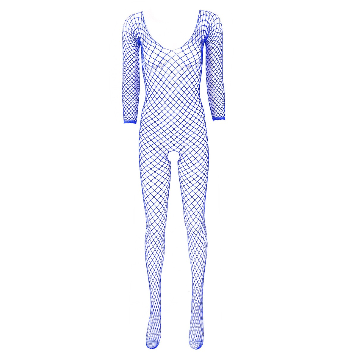 Women's Hollow Out Fishnet Bodysuit / Ladies Crotchless Bodystockings / Stretch Full Body Stockings - EVE's SECRETS