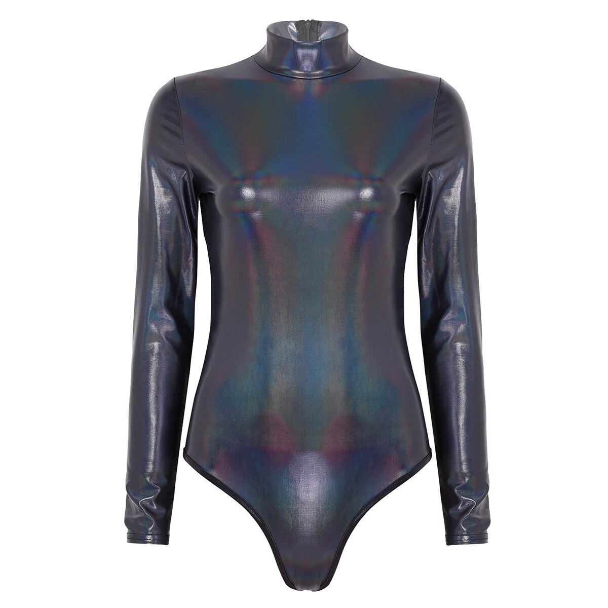 Women's Holographic Bodysuit with Long Sleeve / Sexy Swimsuit for Ladies - EVE's SECRETS